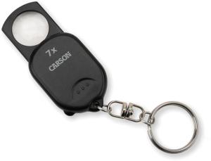 Carson Optical Pop Up Keychain Magnifier