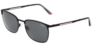 Jaguar 37595 Sunglasses, Grey-Red, Nano Lenses, 57-17-145, 37595-4200