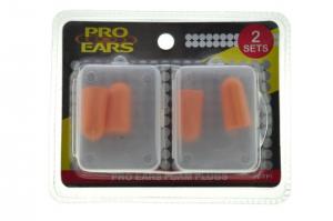 Pro Ears Foam Ear Plugs w/Storage Box PE-FP