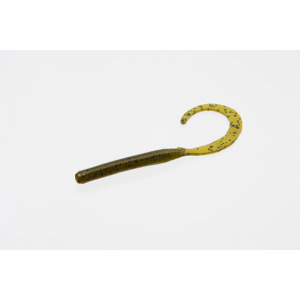 Zoom Curly Tail 4 in Soft Bait 20-Pack Green Pumpkin