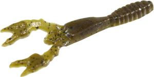 Zoom Road Kill Craw Bait, 10 Pack, 4.25in, Green Pumpkin, 013025X