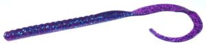 Zoom Ole Monster Magnum Worm, 9 Pack, 10.5in, Electric Blue, 026003X