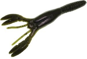 Zoom Mag Road Kill Craw Bait, 10 Pack, 7in, Green Pumpkin, 040025X