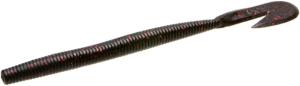 Zoom U-V Speed Worm, 15 Pack, 6in, Black Red Glitter, 018001X