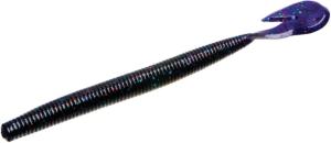 Zoom Mag U-V Speed Worm, 8 Pack, 7in, Junebug Red, 113177