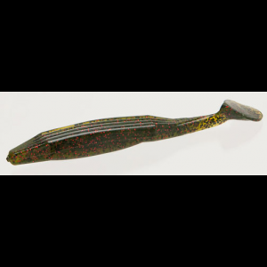 Zoom Swimmin' Super Fluke 4-1/2'' - Watermelon/Red Flake