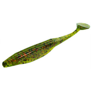 Zoom Swimmin' Super Fluke Jr. Soft Baits 3-1/2'' - Watermelon/Red Flake