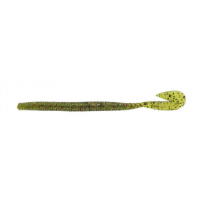 Zoom Baits U-V Speed Worm Paddle Tail Soft Lure 6" 15pk - Watermelon Red Magic