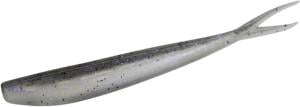 Zoom Fluke Baitfish Imitator, 10 Pack, 4in, Electric Shad, 015350X