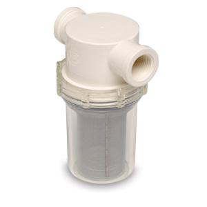 SHURFLO 1/2 Raw Water Strainer - 50 Mesh Screen, 253-120-01