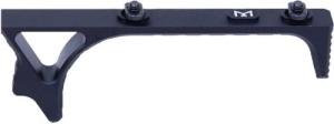 Guntec USA Ultralight Skeletonized Angled Grip For M-LOK Anodized Black MLK-AG