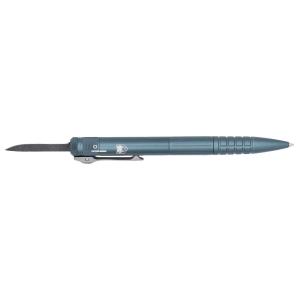CobraTec Knives CNCOTFPGRYGEN2 Tactical Pen Gen II Gray Aluminum D2 Steel Blade, Includes Pocket Clip