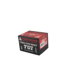 Fort Scott Munitions Projectile Rifle Bullets, .224 Caliber, 55 gr, CNC Machined Copper, 50 Bullets, .224-055-SCP