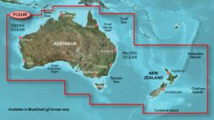 Garmin BlueChart g2 - Australia and New Zealand microSD Card w/SD Adapter 010-C1020-20