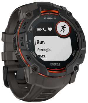 Garmin 0100293500 Instinct 3 Solar Black Charcoal Band