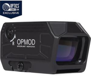 Viridian OPMOD Omega Closed Emitter Green Dot Sight, ACRO Mounting w/RMR adapter And High Picatinny Mount And 1/3 Lower Cowitness Mount, Black, 981-0061