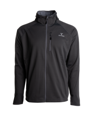 Kings Hunter Full-Zip Fleece Hoodie Large Olive KCM1412-BLK-L