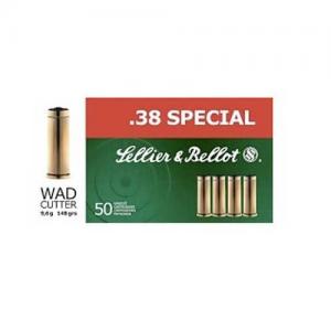 Sellier and Bellot 38SPL 148GR WC 50rds