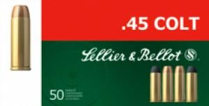 Sellier and Bellot .45 Colt 250GR LFN 50Rds