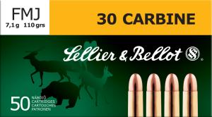 Sellier and Bellot 30 Carbine .30Carbine 110gr Soft Point 50rds