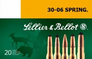Sellier & Bellot Centerfire Rifle Ammo - .30-06 Springfield - 180 Grain - 20 Rounds - SPCE