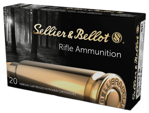Sellier & Bellot 6.5x57mmR Mauser Ammunition 20 Rounds SP 131 Grains SB6557RA