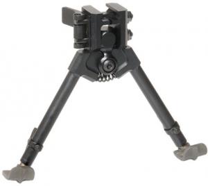 Versa-Pod 300 Series Ski-Type Feet Pan-Tilt Bipod, Matte Black, 9-12in. High 350-928