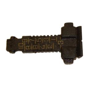 Poly Technologies Rear Sight Assembly - SKS, Black, 600105
