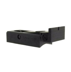 Kensight Silhouette Sight Contoured Base, Fits Standard XP100 Receiver, Fully Serrated Sight Blade, Blank No Sight Notch Cut, Black, 860806