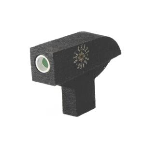 Kensight GI Series Springfield M1911-A1 Tenon 0.080in- Tritium Staked Patridge 1911 Front Sight, 0.150in Tall Pair with fixed Mil-Spec or Fixed Novak Rear, Black, 870111