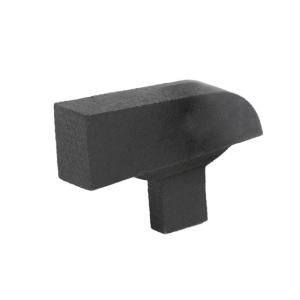 Kensight Colt 70 Series Target 1911 Front Sight Smooth Patridge Style Blade, .180in Tall., Fits .056in Tenon, Black, 870361