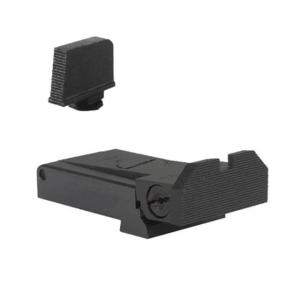 Kensight Glock Adjustable Target 1911 Rear Sight w/Serrated Beveled Blade, 0.330in Tall, Black, 970817