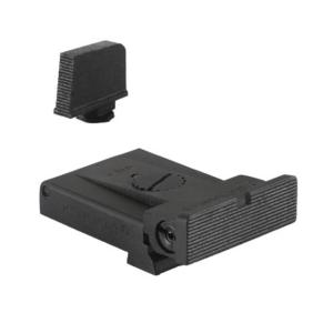 Kensight Glock Adjustable Square Blade Rear Sight, .330in Tall, Black, 970821
