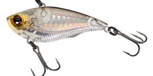 Yo-Zuri 3DB Vibe Lure, 65mm, Prism Silver/Black, R1145 PSBL