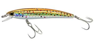 Yo-Zuri Pins Minnow Floating Lure, 50mm, Brown Trout, F1161 BWTR