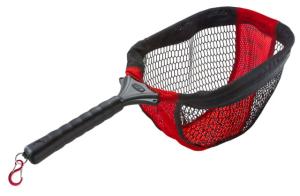EGO Blackwater Trout Net / Measure Net, Black/Red, Standard, 71690