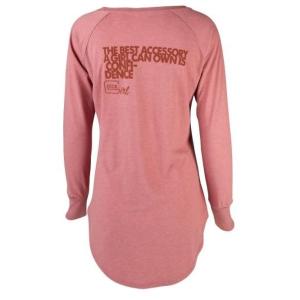 Glock Girl Confidence, Long Sleeve Shirt, Blush, 2XL