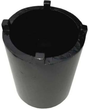 Mile Marker Spindle Nut, Sockets 4 Prong, Black, 15002-01