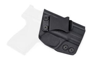 Rounded IWB KYDEX Holster, S&W M&P SHIELD 9MM/40SW, Right Hand, Black, CEA000033