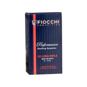Fiocchi Performance .22LR 38gr CPHP 50rds