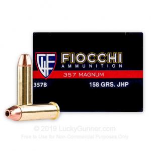 357 Mag - 158 gr JHP - Fiocchi - 1000 Rounds