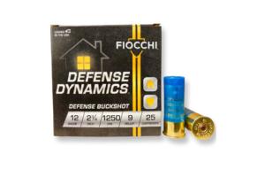 Fiocchi 12EX9P 12 Gauge 2-3/4" 00 Buckshot Shotgun Ammo - 250 Shells