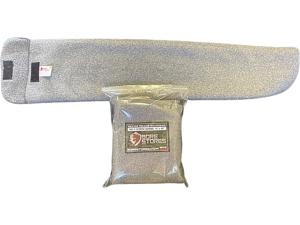 Bore Stores Silicone-Treated Scoped Carbine Case 40 x 10" Gray - 143809"