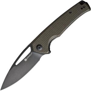 SENCUT Mims Linerlock Green Micarta