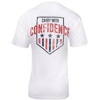 Glock Carry Confidence Patriot Short Sleeved Shirt Red / White / Blue Small