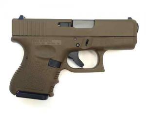 Glock 26 Pistol 9mm 3.42in 10rd Full FDE PI-26502-04D