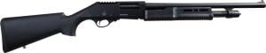 AKKAR 612 HOMESTEAD, 12GA, 3", 18.5" BARREL, BLACK POLYMER STOCK