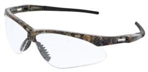 MCR Safety Memphis Series Mossy Oak Camo Safety Glasses, UV-AF Anti-Fog Coating, Wrap Around Lens Design, Clear, One Size, MOMP110AF