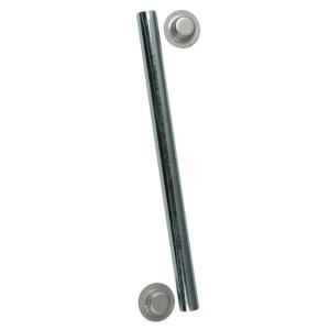 C.E. Smith Package Roller Shaft 1/2 x 12-3/4 w/Cap Nuts - Zinc, 10705A