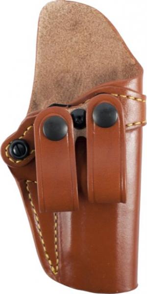 Gould & Goodrich Inside Pants Holster, Brown, Right Hand - 4in-4.25in 1911 Type Pistols - 810-194